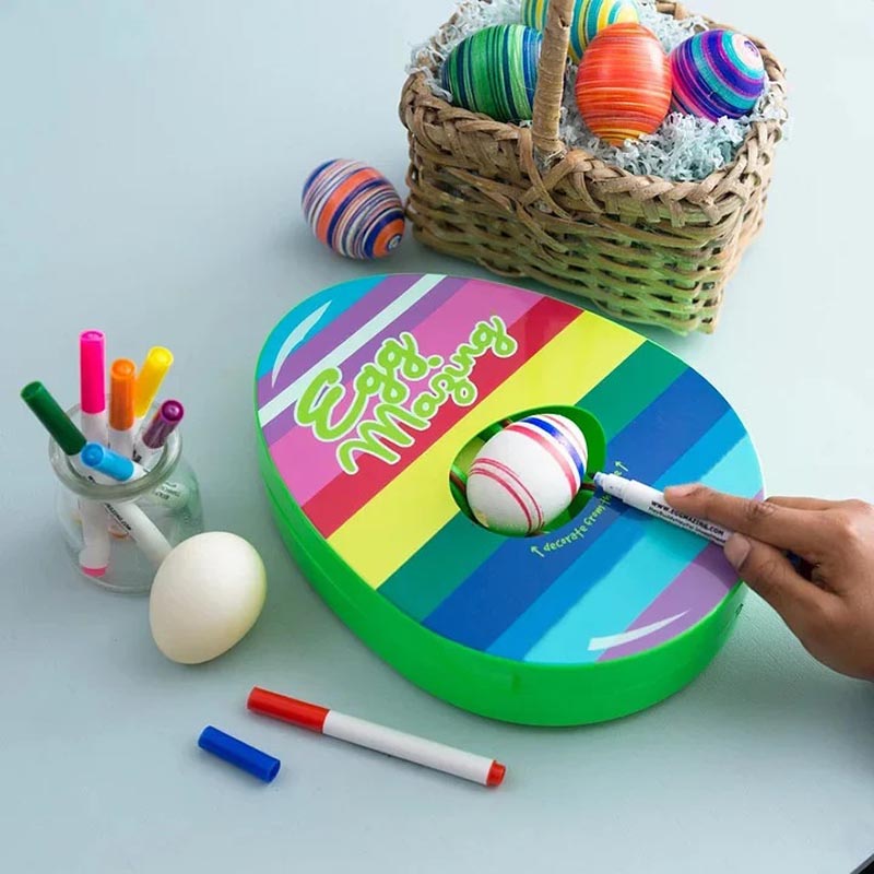 Unique Gift Easter Day - Mazing Egg Lathe - Perfect Gift For Kids