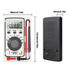 LCD Pocket Digital Multimeter AC/DC Automatic Portable Voltmeter Ammeter