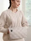 Electric Hand Warmer Electric Heated Gloves USB Charging Fast Heating for Winter