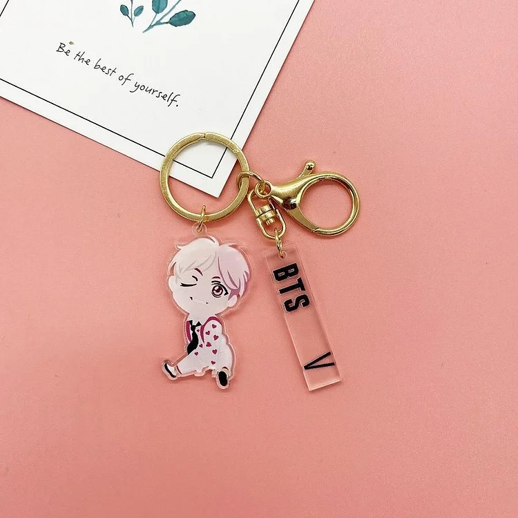 Jungkook keychain, BTS Keychain,BTS Merch, BTS Keychain