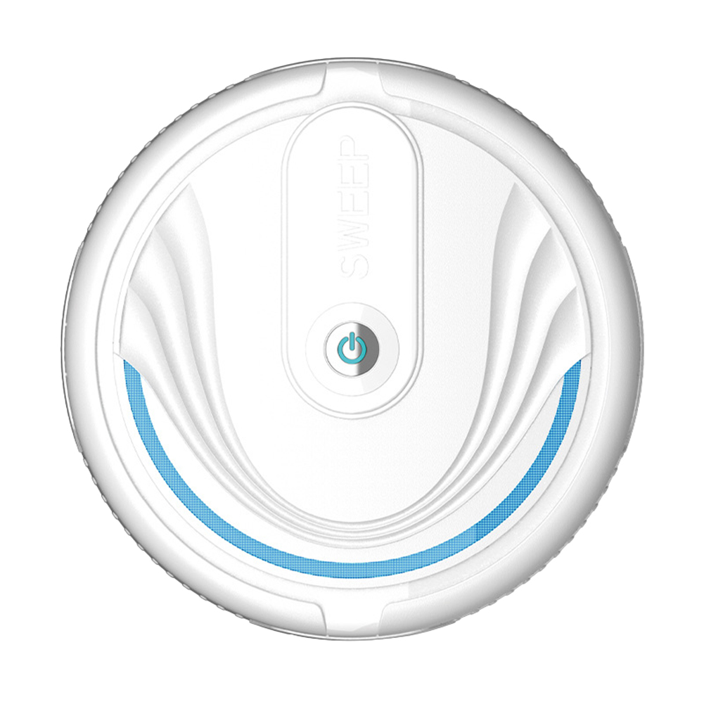

Smart Robot Vacuum Cleaner USB Rechargeable Floor Dust Sweeping Machine, Black, 501 Original