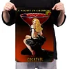 A Night In Georgia Cocktail Pin Up Lady - Metal Tin Signs(8*12Inch/12*16Inch)