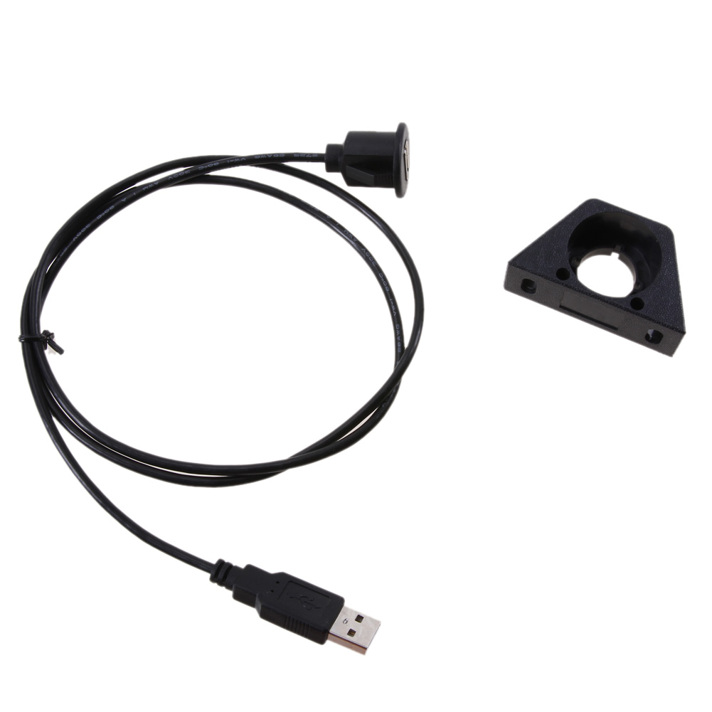 

Car Truck Boat Dashboard Flush Mount USB2.0 Male To Female Extension Cable, 501 Original