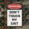 Warning - Warning - Vintage Metal Signs(8*12Inch)  - Warning