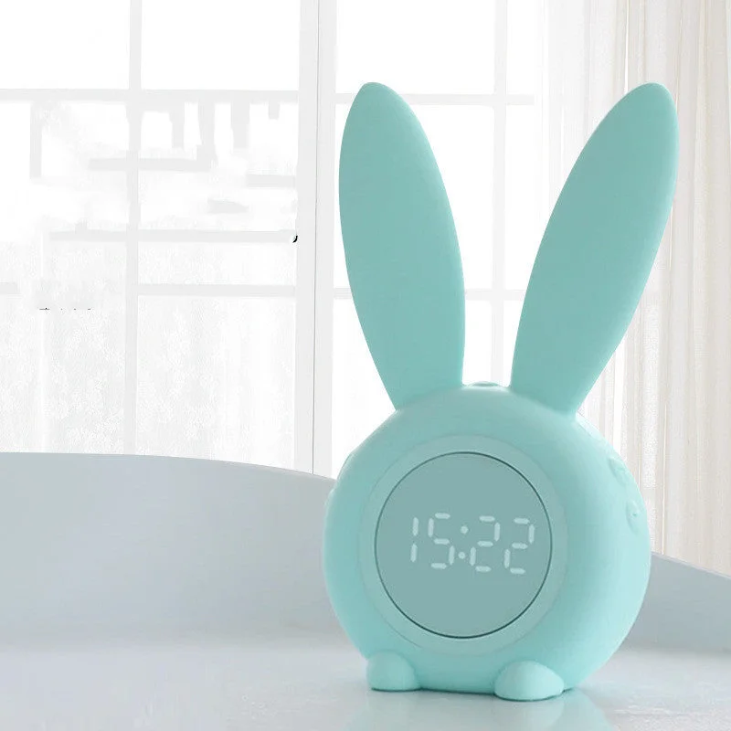 Creative Rabbit Ear Alarm Clock - vzzhome