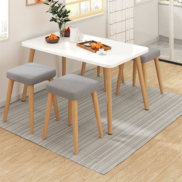 GLVEE Household Rectangular Dining Table