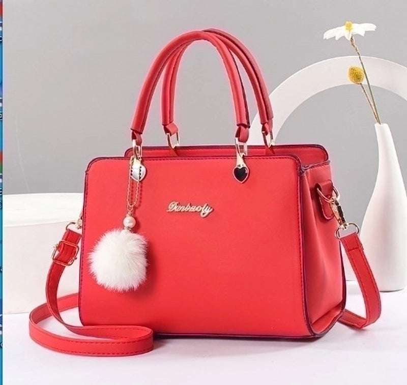 Women’s Large All Seasons Pu Leather Letter Solid Color Elegant Classic Style Square Zipper Square Bag