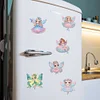 6Pcs Elf Mädchen - 5d DIY Handwerk Aufkleber Magnet