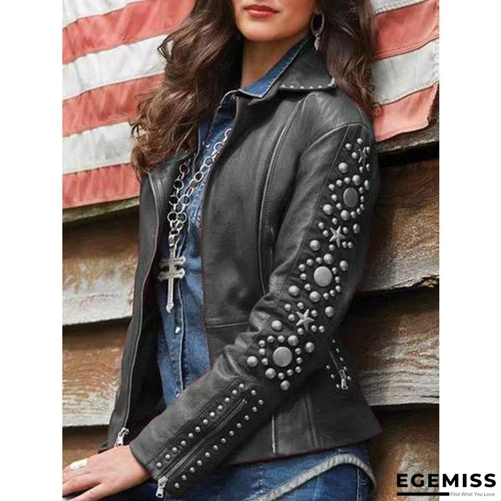 Short Ladies Jacket Hot Drilling Jacket | EGEMISS