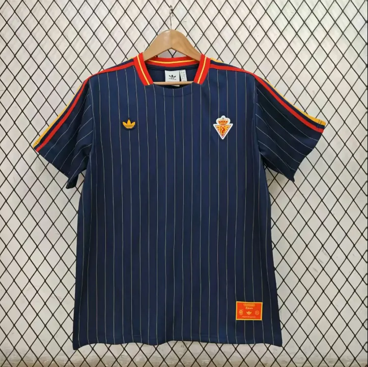 26-27 Spain Retro Casual Shirt