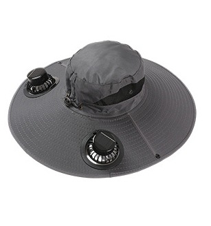 Solar Fan Sun Hat – Outdoor UV Protection Bucket Hat for Fishing, Hiking & Gardening (Unisex)