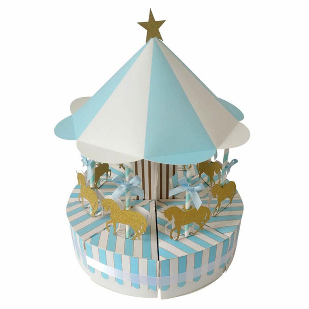 Romantic Carousel Candy Box Wedding Birthday Party Decoration Guest Gift