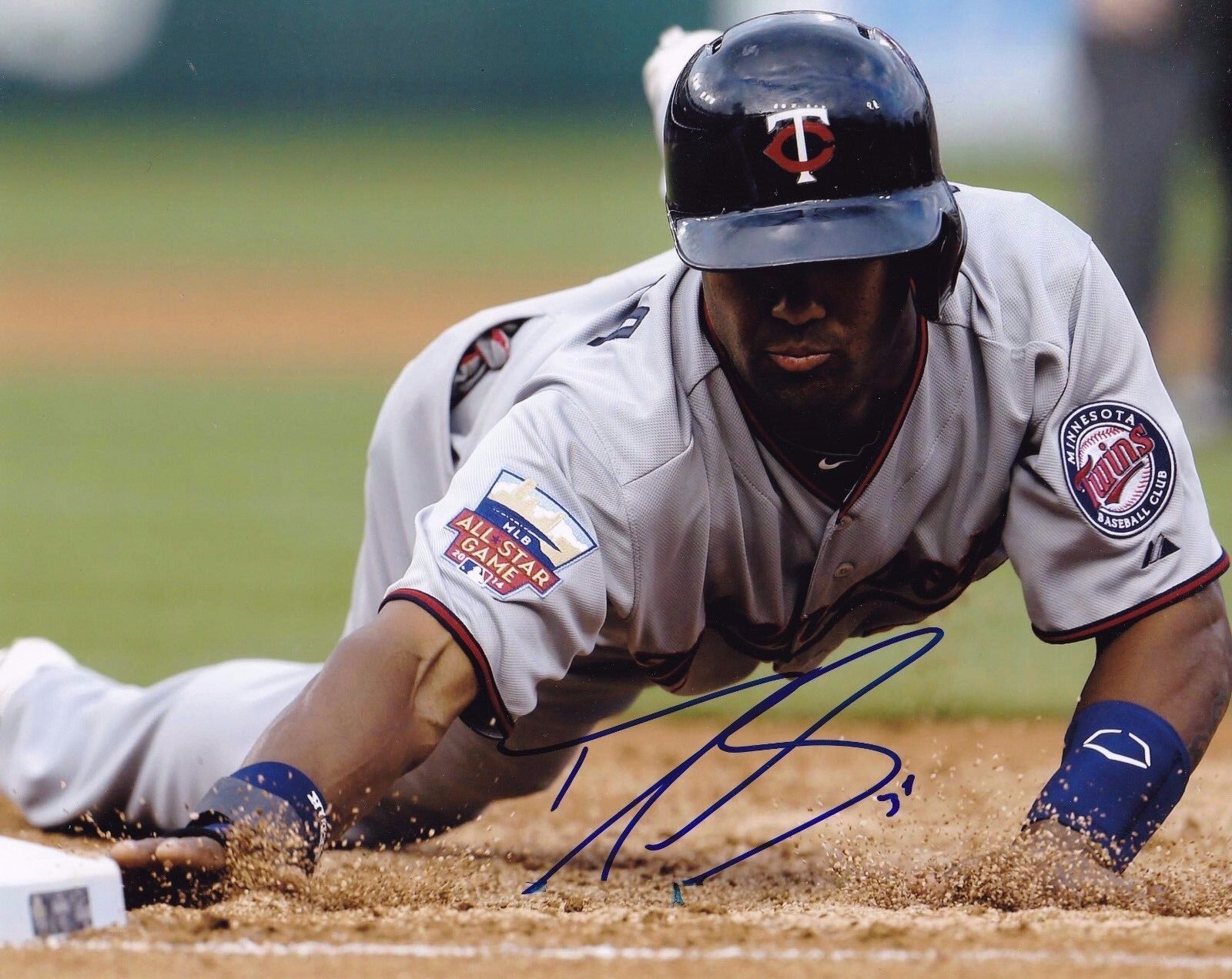 Danny Santana autographed 8x10 Minnesota Twins#S548