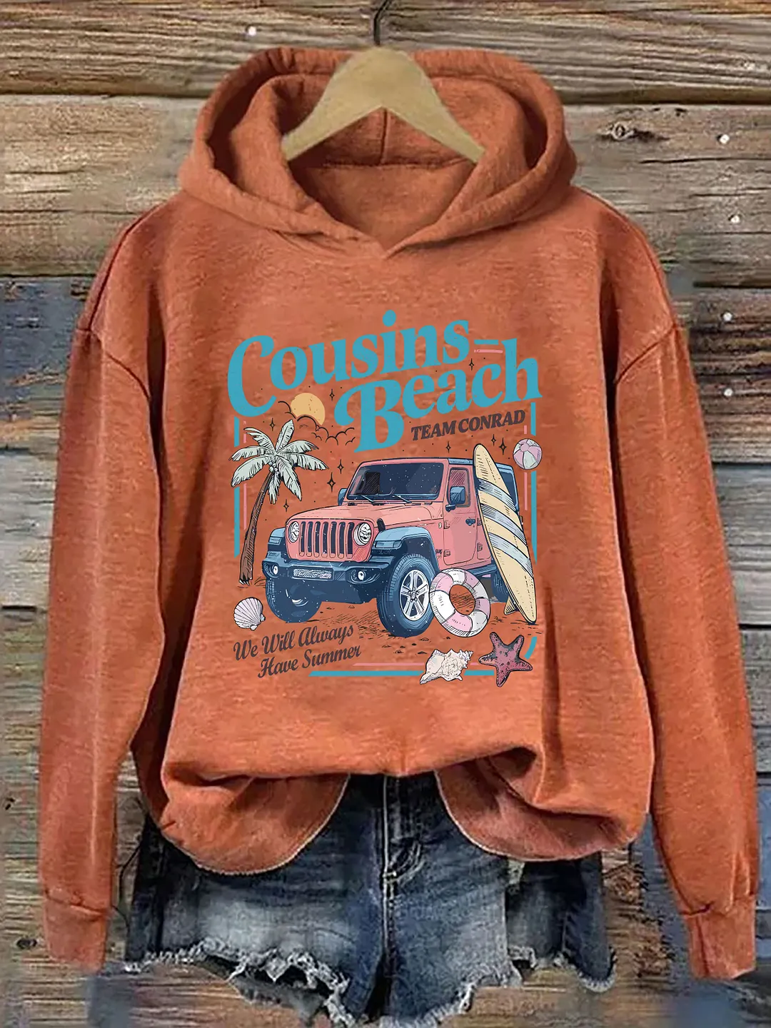 Cousins Beach We Will Always Have Summer Hoodie