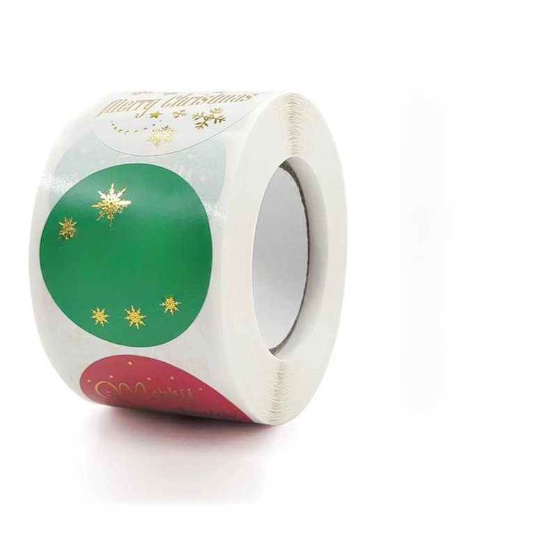 Christmas Christmas Tree Letter PVC Party Gift Stickers