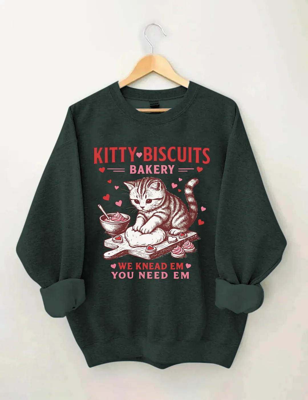 Kitty Biscuits Bakery Sweatshirt