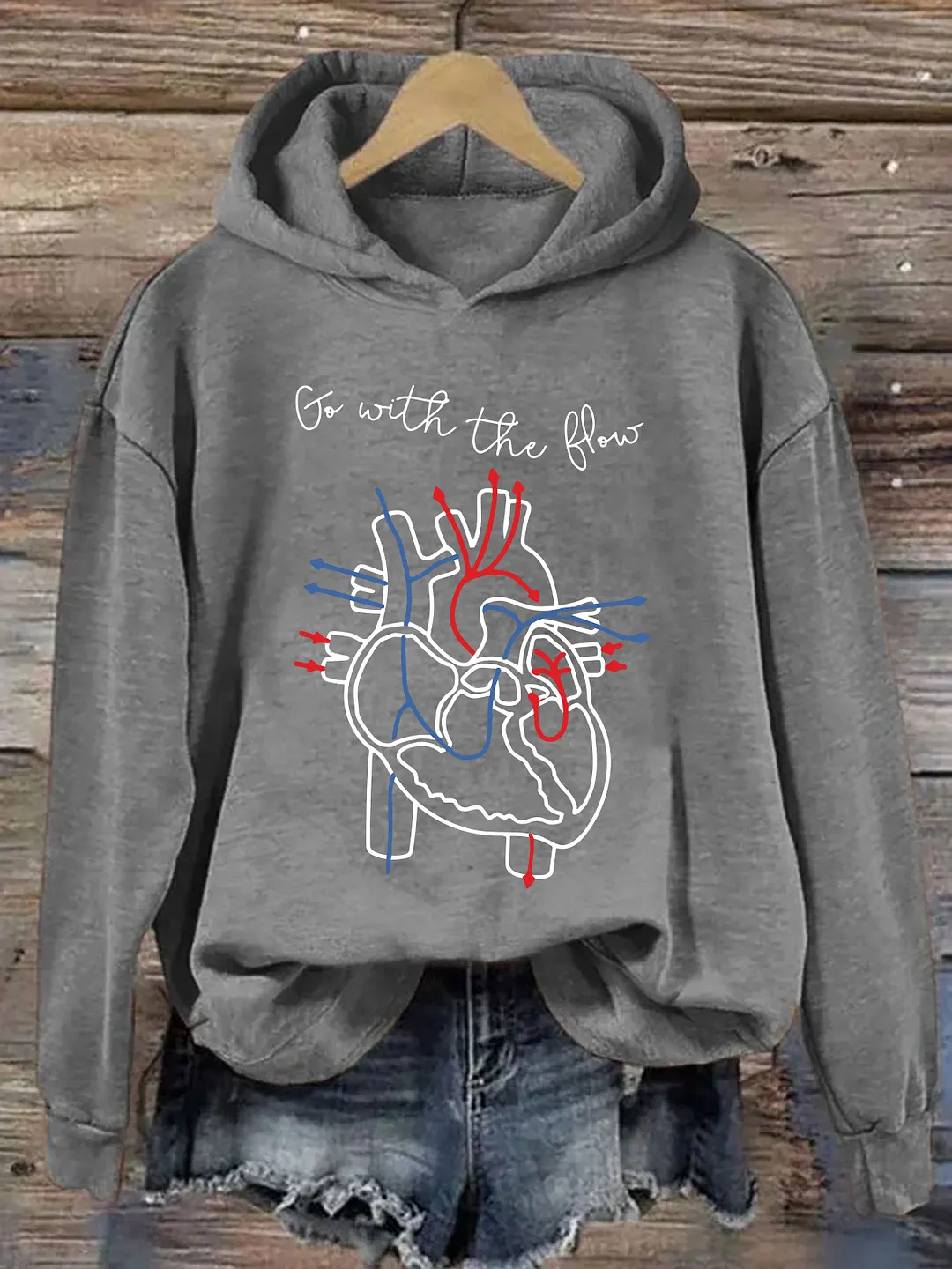 Go With The Flow Hoodie