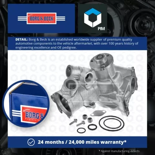 Water Pump fits MERCEDES C36 AMG W202 3.6 94 to 97 Coolant B&B 1042002801 New Parts