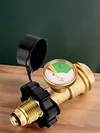 Brass Leak Detector Gas Pressure Meter Pressure Level Meter Indicator for BBQ RV
