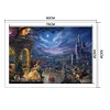 (Big Size)Beauty And The Beast - 11CT Counted Cross Stitch - 80*55cm - Disney