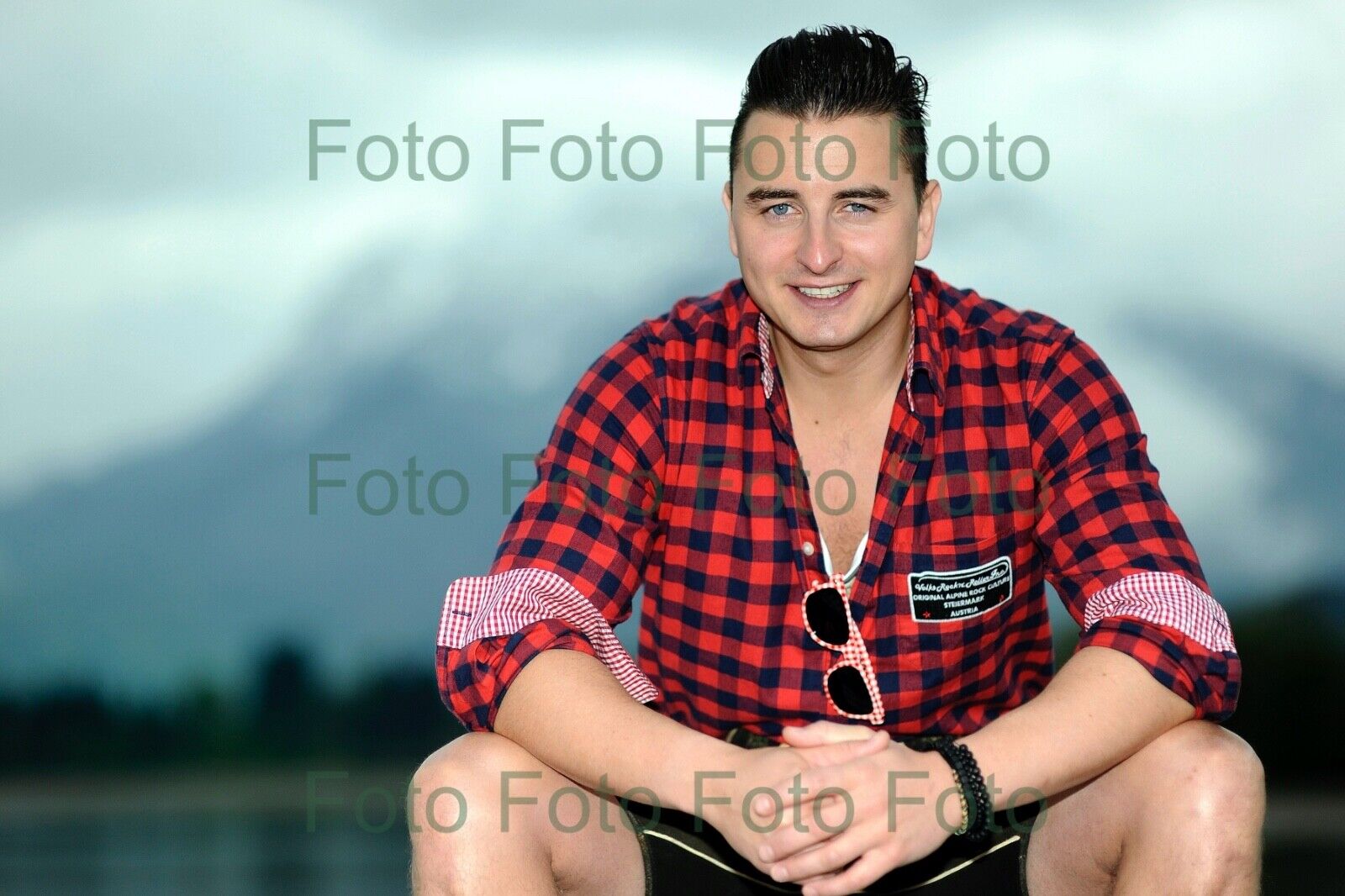 Andreas Gabalier Volks Musik Foto 20 x 30 cm ohne Autogramm (Be-106