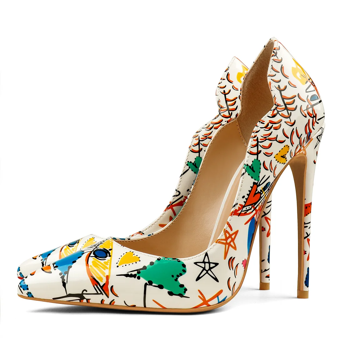 Graffiti heels clearance