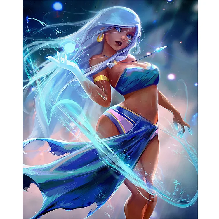 Goddess Of Mana (40*50CM) Full Round Diamond Painting gbfke