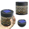 Solar Mandalas Lights Outdoor Waterproof Outdoor Solar Lights for House Back Porch Decor Warm White for Garden Post Patio Backyard Yard Decor