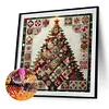 Diamond Painting-DIY Full Round Drill ChristmasTree(50*50CM)