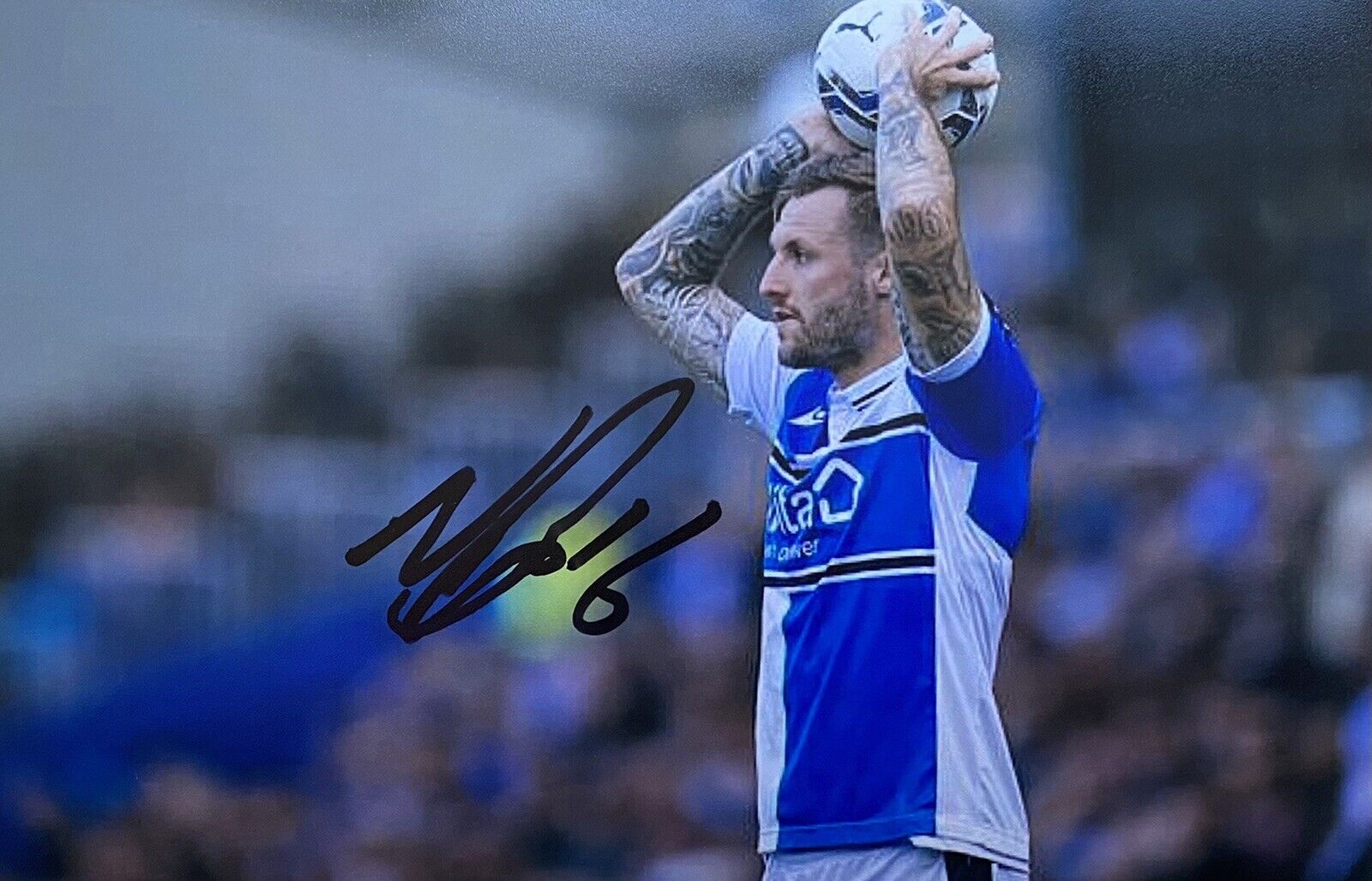 Nick Anderton Genuine Hand Signed Bristol Rovers 6X4 Photo Poster painting