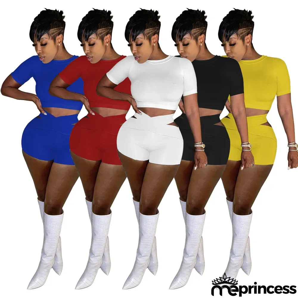 Sexy Street Sports Solid Color Stretch Light Women's Clothing