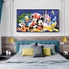 (85*45cm)Mickey Mouse - Full Round Drill Diamond Painting