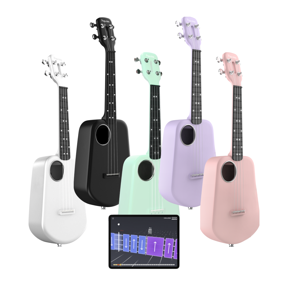 Start your musical journey with the Populele Smart Ukulele, now only  $159.99