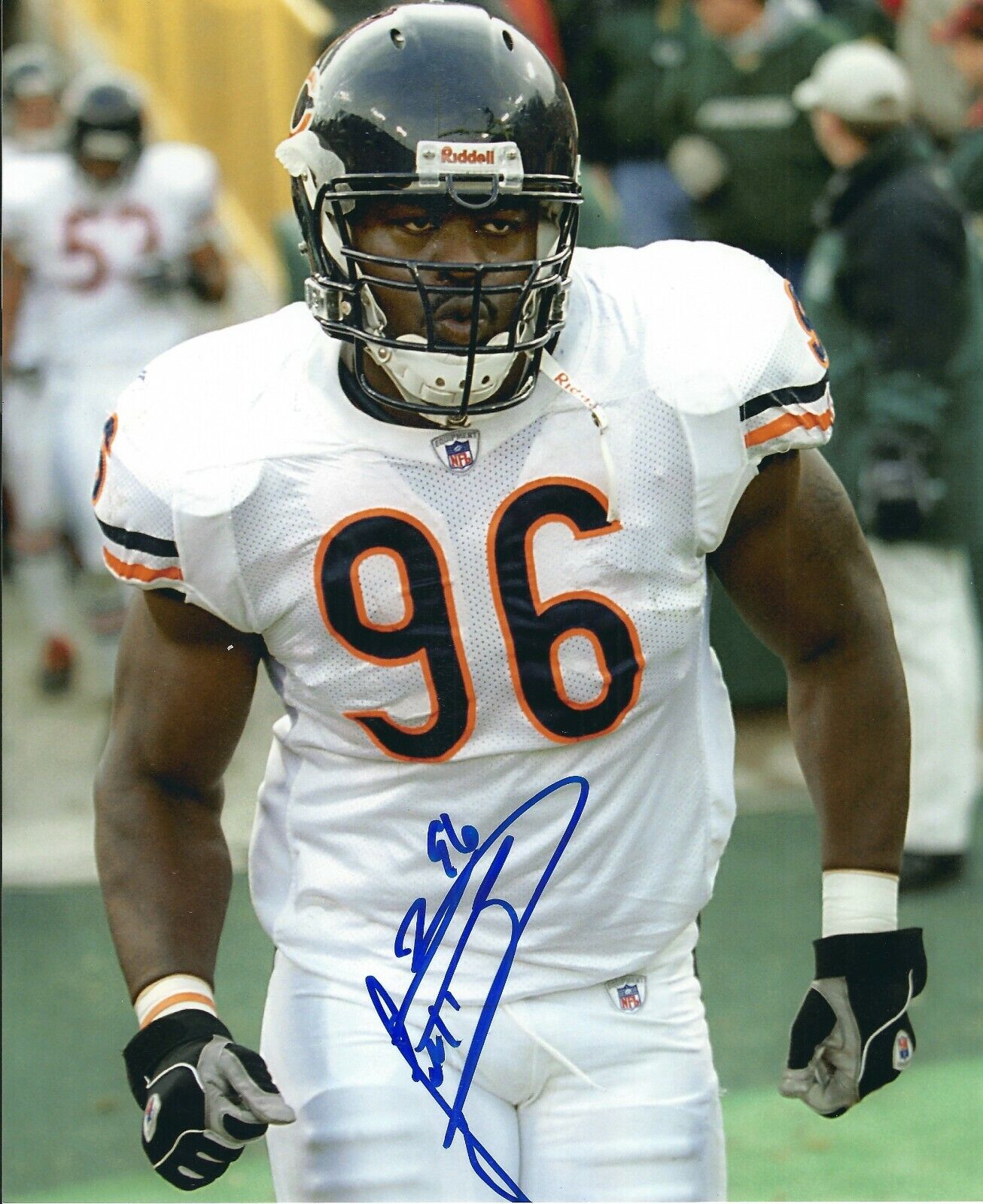 Autographed ALEX BROWN 8x10 Chicago Bears Photo Poster painting -w/ COA