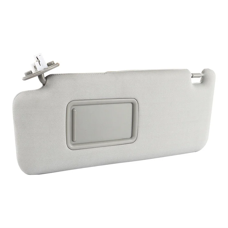 SEBLAFF Gray Sun Visor Inlaid with Vanity Mirror Front Driver Side Replacement for 2010-2023 4Runner 74320-35A91-B1