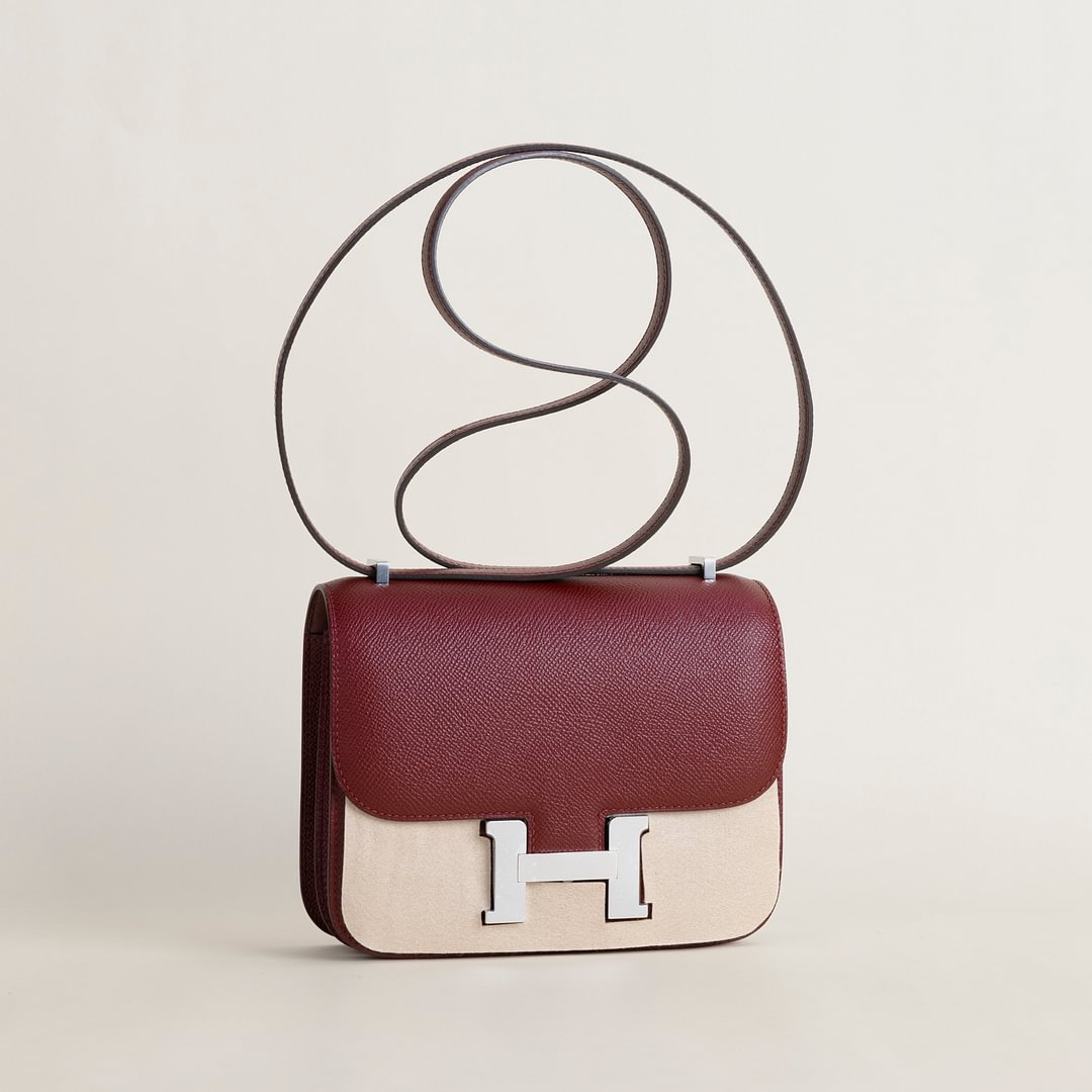 Constance 18CM Epsom 55 Rouge H PHW