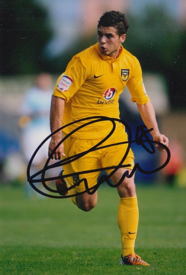 JAKE FORSTER CASKEY HAND SIGNED 6X4 Photo Poster painting OXFORD UNITED FOOTBALL AUTOGRAPH 1