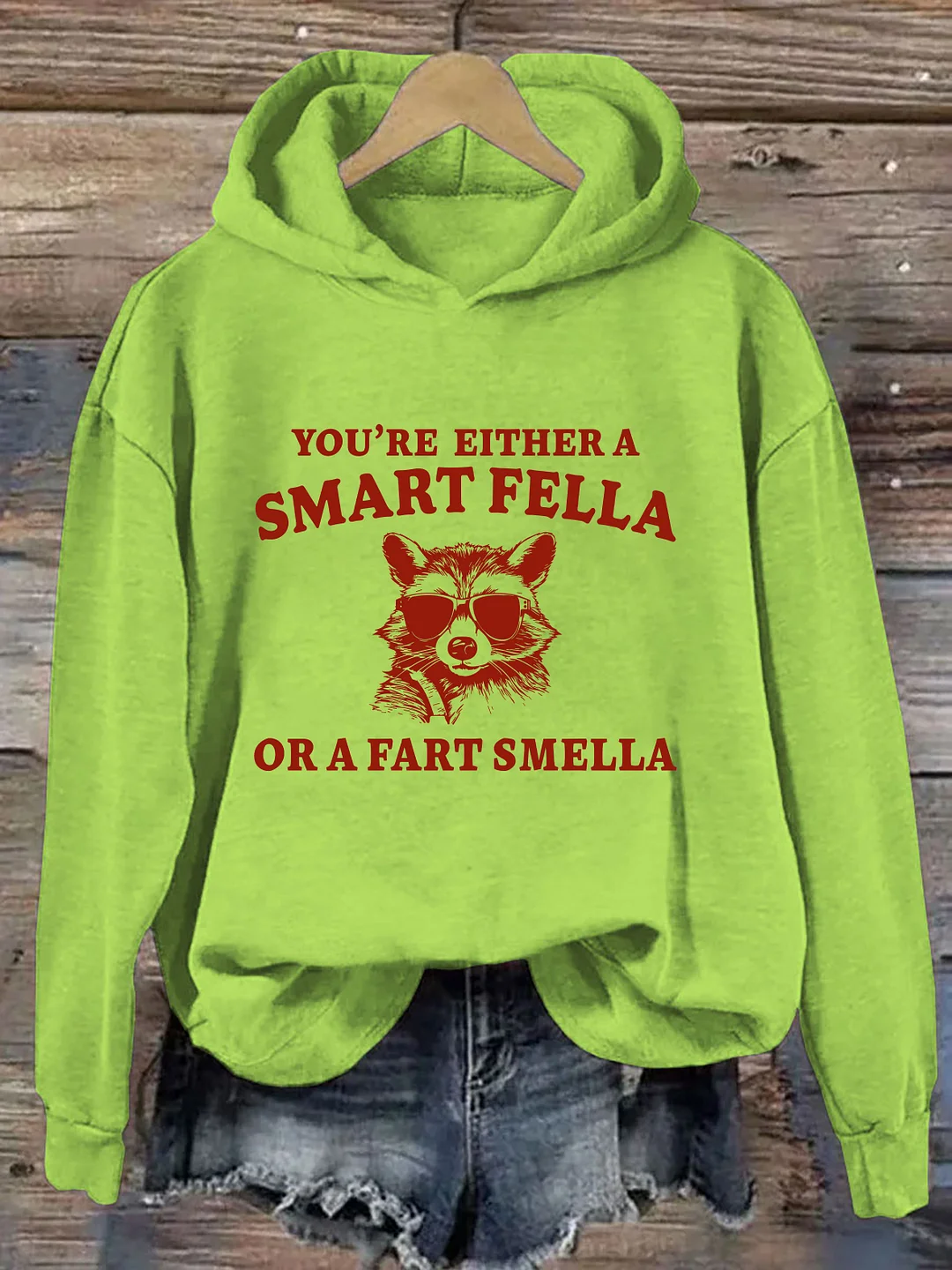 Are You A Smart Fella Or Fart Smella Hoodie