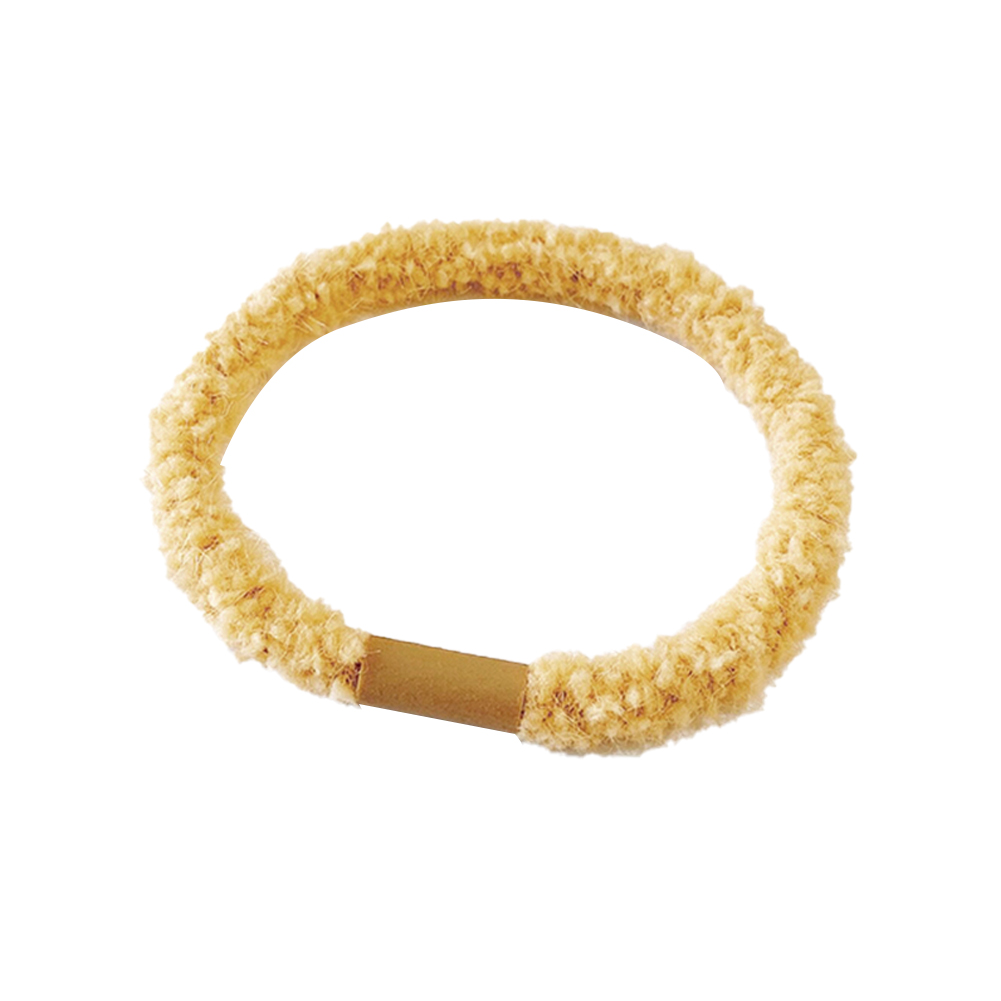 

Daily Scrunchies Hair Rope Ties Loop Elastic Hairwear Women Ponytail Holder, Yellow, 501 Original