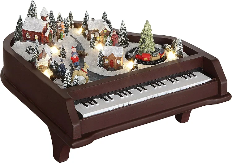 🔥kukelife🔥Mr. Christmas Christmas D??cor, 10 in, Sing-a-Long Mouse,Plastic