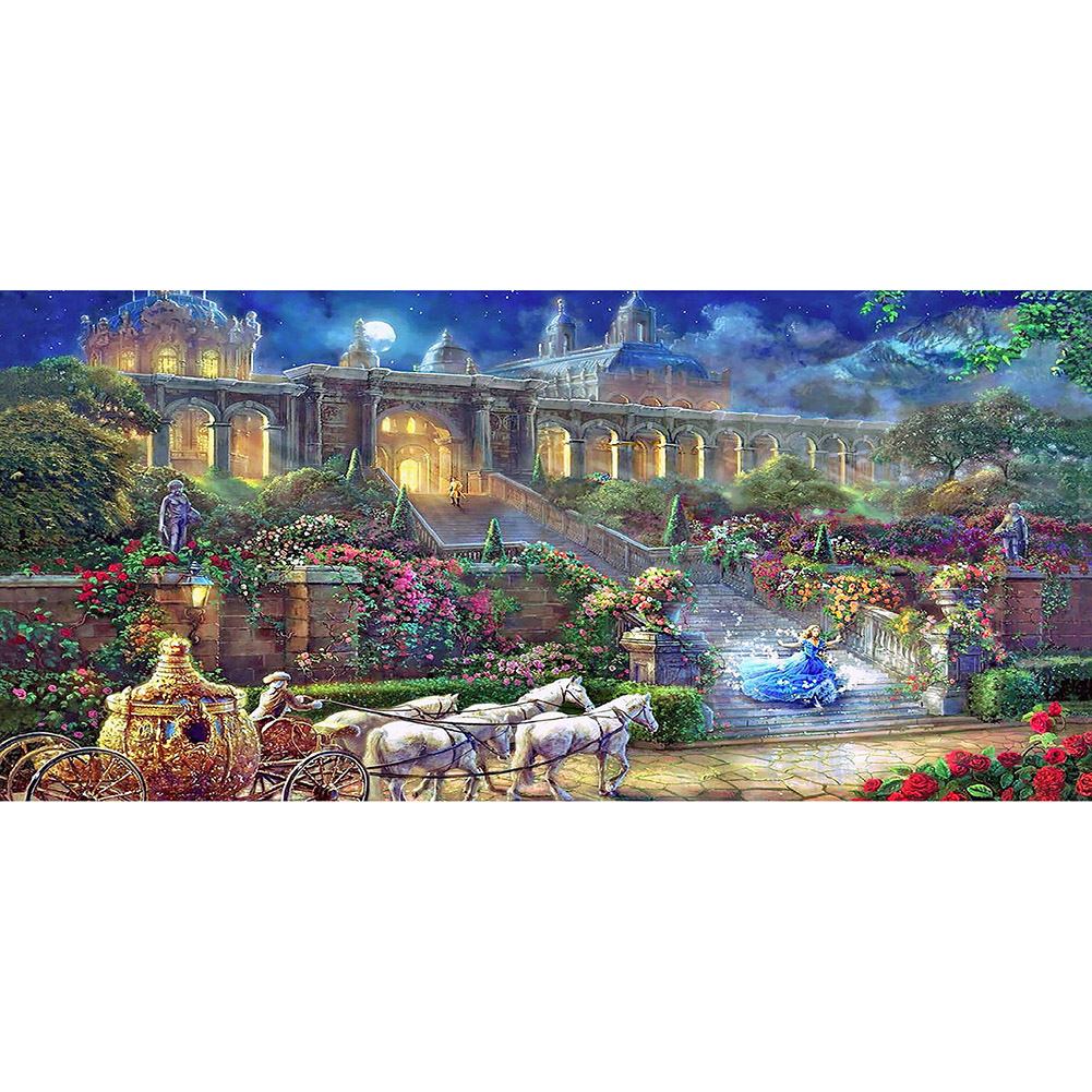 

Fairy World - Round/Square Drill Diamond Painting - 80*40CM (Big Size), Square diamond, 501 Original