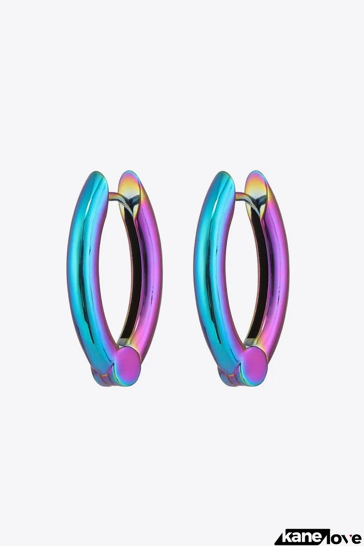 Bring It Home Multicolored Huggie Earrings