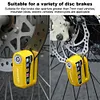 Motorcycle Alarm Wheel Disk Brake Lock Waterproof Padlock Bike Accessories