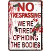 No Trespassing - Metal Tin Signs(8*12Inch/12*16Inch)