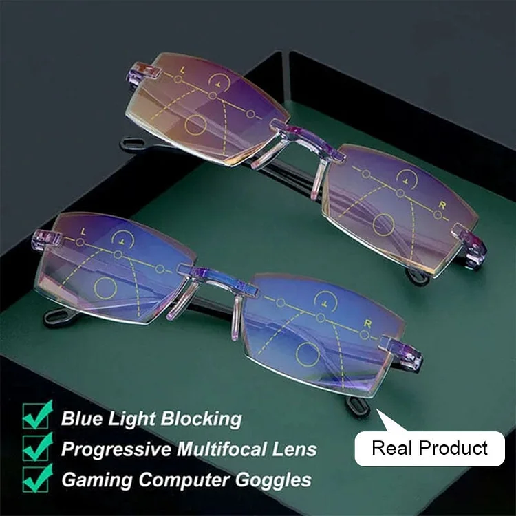 Near and far reading glasses 
