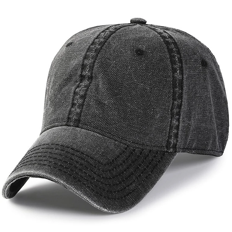 2023Solid Color Baseball Hats Big Head Man Cotton Do Old Plus Size Sport Snapback Cap Lady Large Size Sun Caps 56-60CM 60-65CM