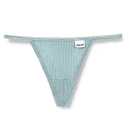 Akayes Women Sexy Panties Screw Thread Cotton Thongs Female Thin Belt G-strings Underwear Soft Breathable T-back Solid Lingerie