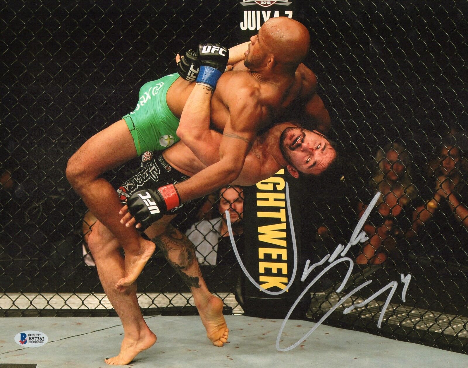 Ian McCall Signed 11x14 Photo Poster painting BAS Beckett COA UFC on FX 2 3 Picture Autograph 1