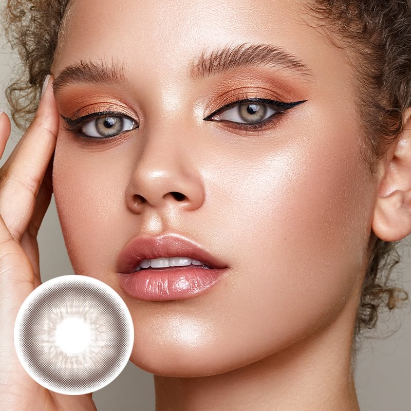 Unspoken Brown Contact Lenses 14.2mm