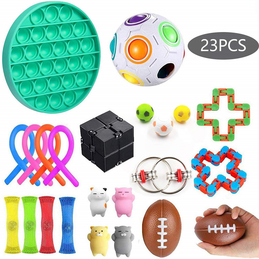 

Fidget Toy Stress Relief Anti-Anxiety Sensory Toys, 501 Original
